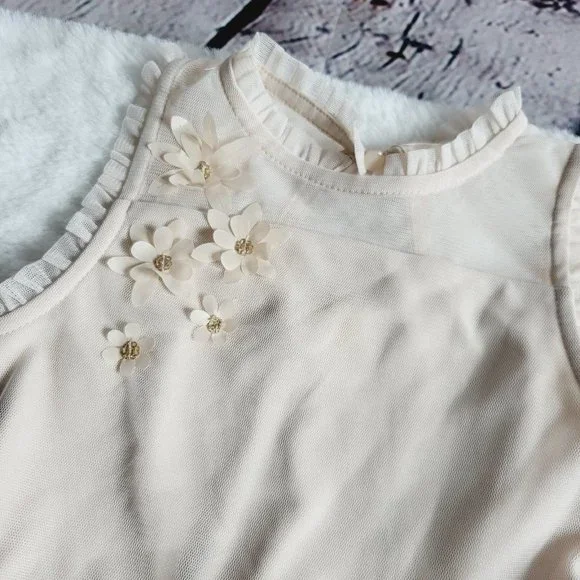 Cat & Jack, Girls' Floral Dress, 3KIDJ-V - Picture 4 of 5